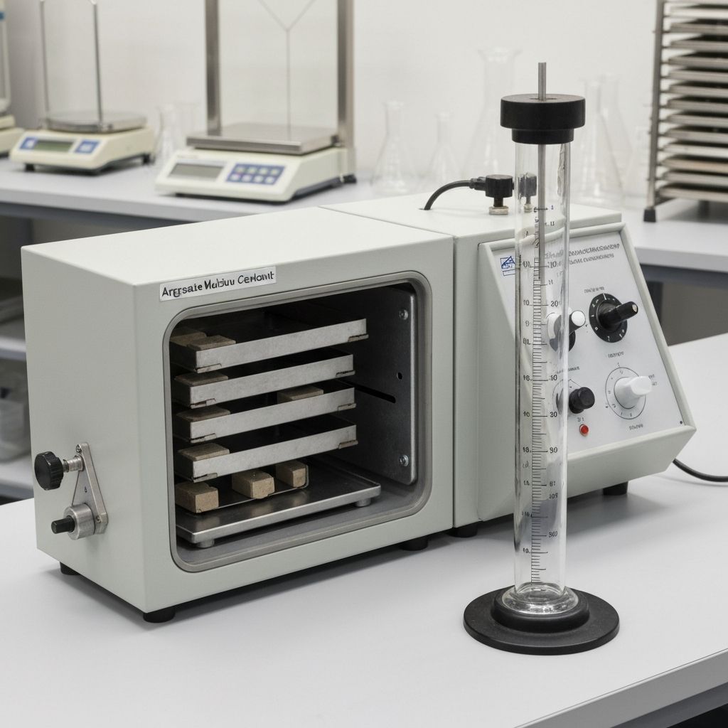 Aggregate Moisture Content and Specific Gravity Testing for Concrete Mix Design