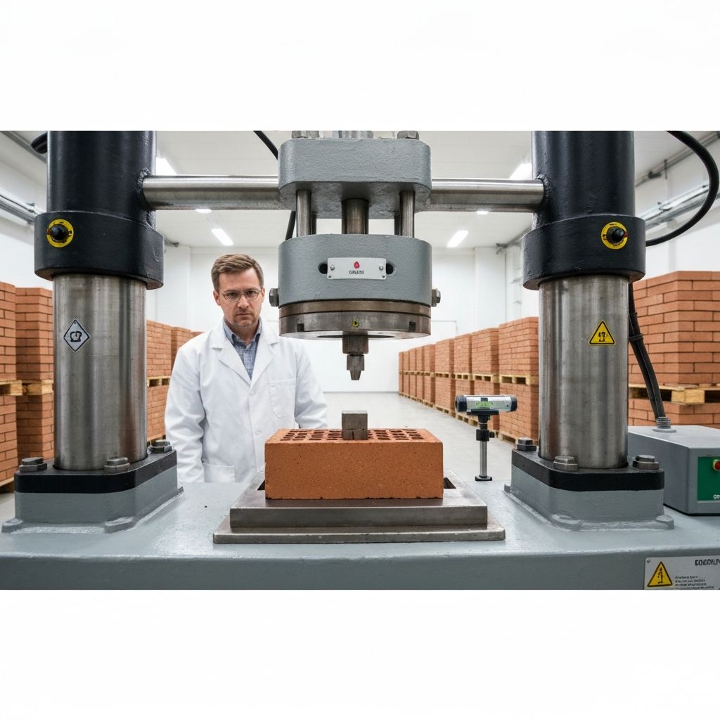 Masonry Unit Compression Testing: Brick and Block Strength Verification