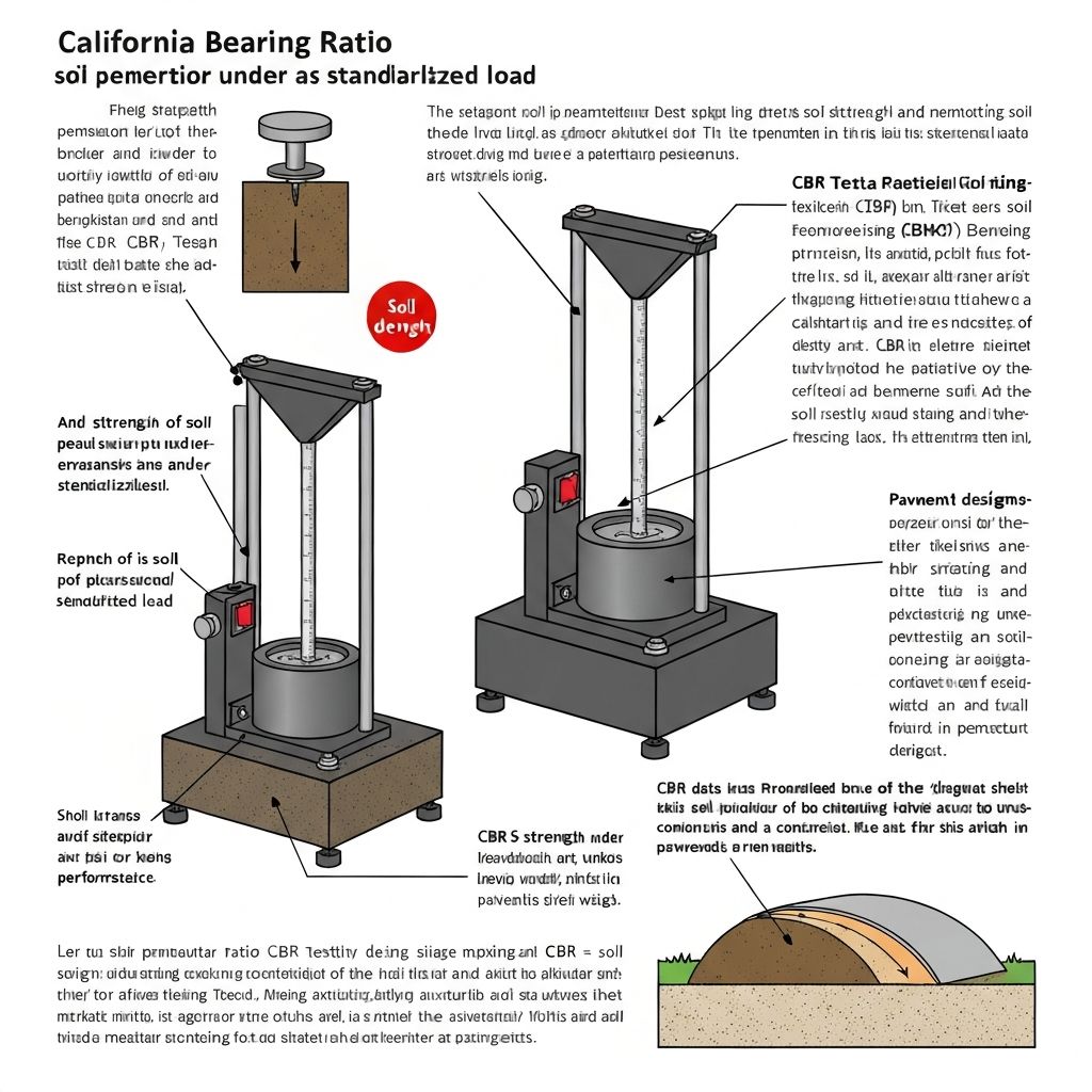 California Bearing Ratio (CBR) Testing: Pavement Design and Subgrade Strength