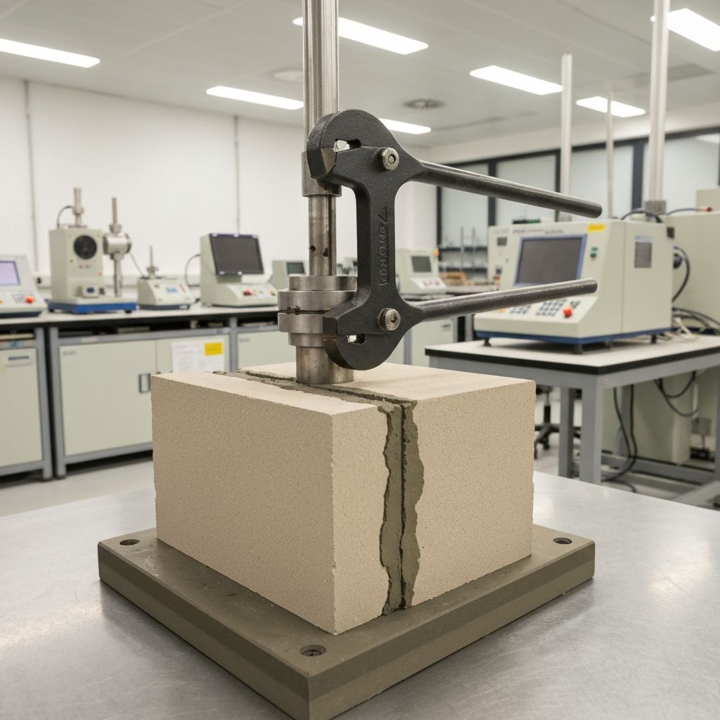 Masonry Bond Strength Testing: Flexural and Shear Bond Verification