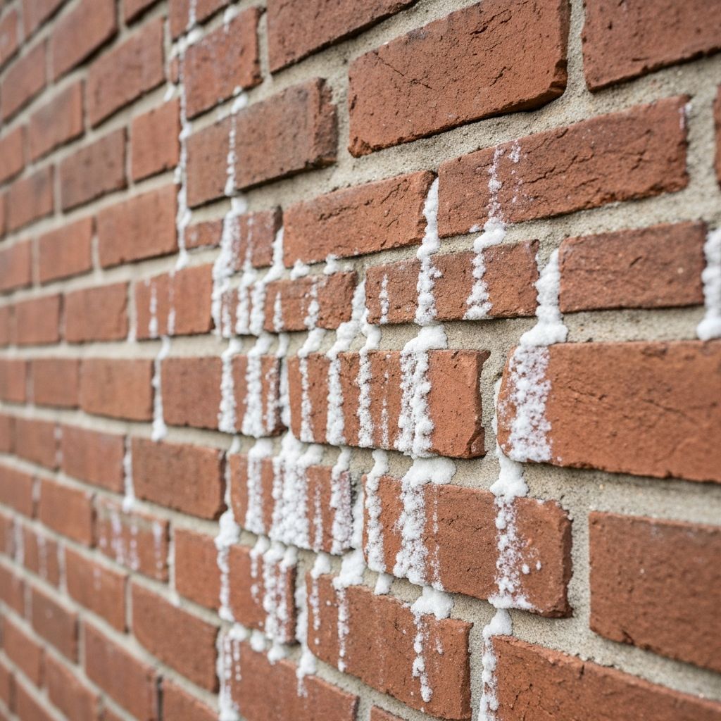 Masonry Efflorescence Testing: White Salt Deposit Assessment and Prevention