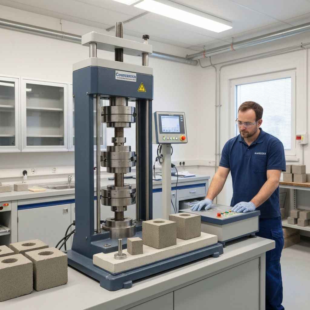 Mortar Compression Strength Testing: Quality Control for Masonry Construction